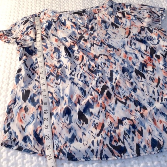 The Limited V-Neck Cap Sleeve Blouse Sz M - Picture 9 of 10